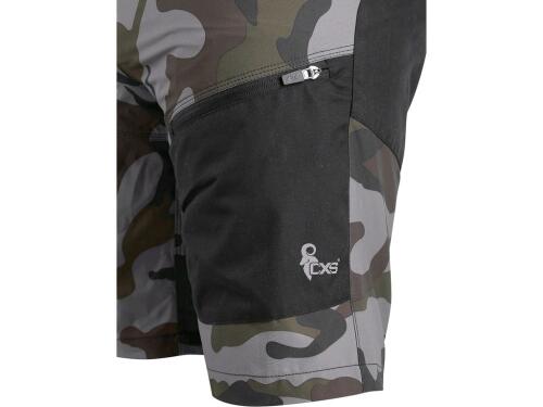 Kraťasy CXS DIXON, pánské, maskáčovo-černá, vel. 3XL